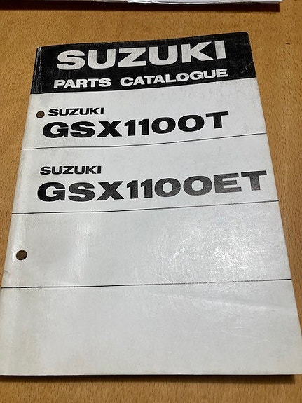 Varaosaluettelo Suzuki GS 1100 T Vintage vm 81