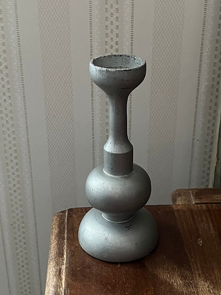 Aarikka retro kynttilänjalka