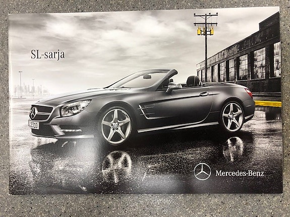 Esite Mercedes SL-sarja R231 2012 Suomi sis. myös SL 63 & 65 AMG