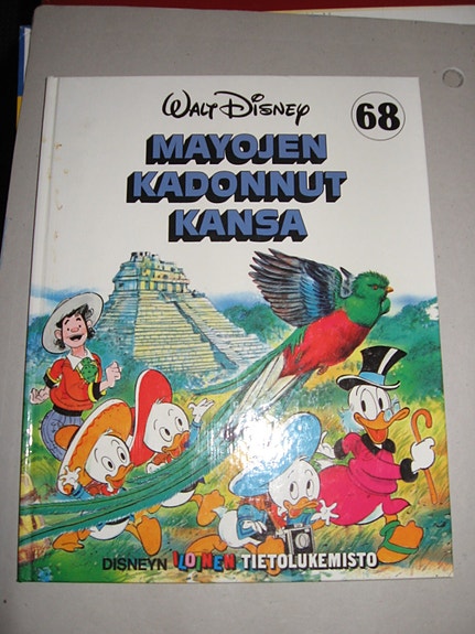 Walt Disney -kirja Mayojen kadonnut kansa
