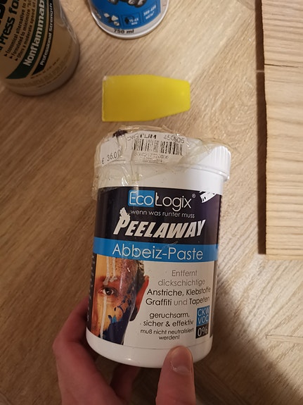 Ecologix Peelaway maalinpoistoaine (2/3 käytetty)