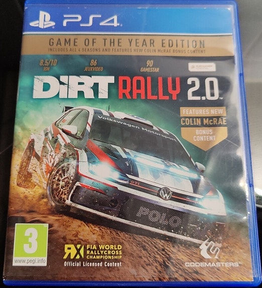 DiRT Rally Game Of The Year Edition (PS4) Tori