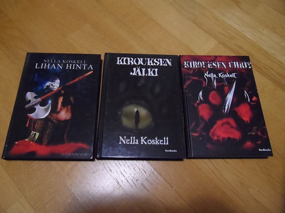 Nella Koskell fantasiaromaanit kirjasarja