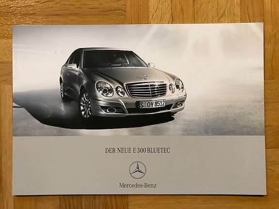 Esite Mercedes E 300 Bluetec W211 vuodelta 2007 / 2008