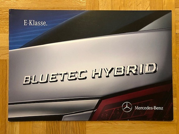 Esite Mercedes-Benz E 300 BlueTEC Hybrid W212 & S212 vuodelta 2012