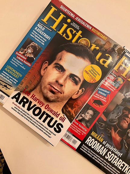 Historia lehtiä