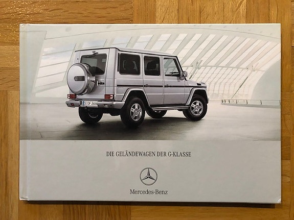 Esite Mercedes G-sarja W463 vuodelta 2007 - sis. myös G 55 AMG
