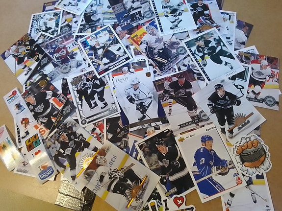 Los Angeles Kings-jääkiekkokortteja nippu postitettuna #017