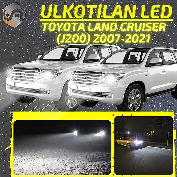 TOYOTA LAND CRUISER (J200) Ulkovalojen LED -päivityssarja