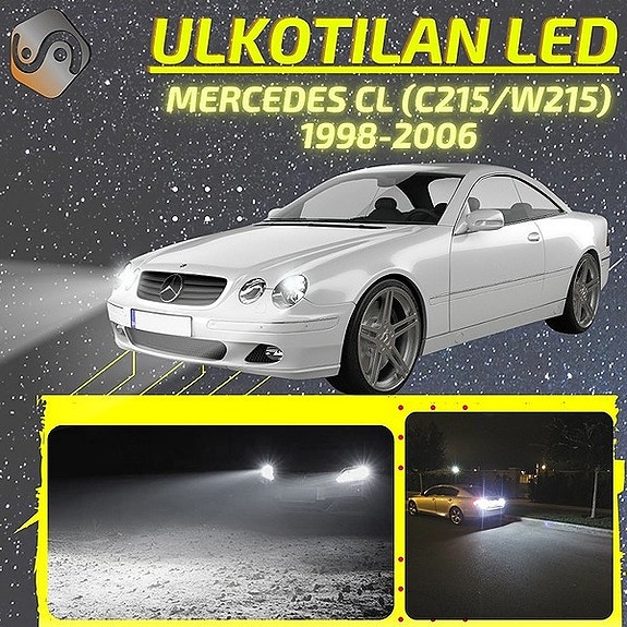MERCEDES-BENZ CL (C215/W215) Ulkovalojen LED -päivityssarja