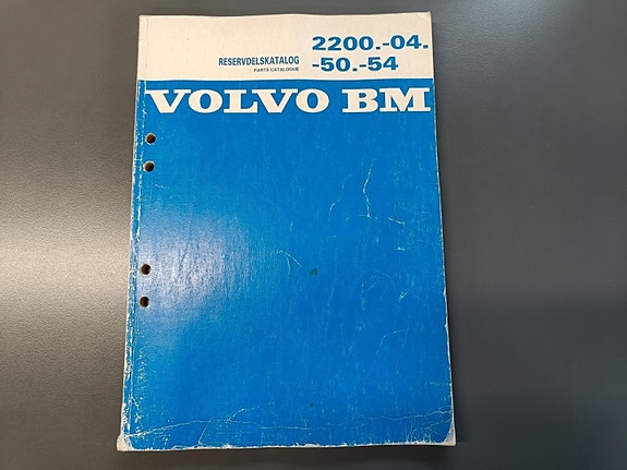Volvo BM 2200, 2204, 2250 ja 2254 VARAOSALUETTELO