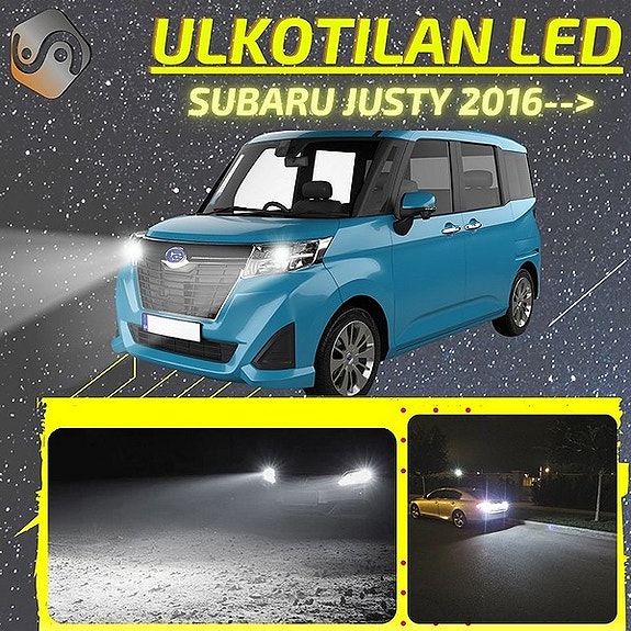 SUBARU JUSTY Ulkovalojen LED -päivityssarja