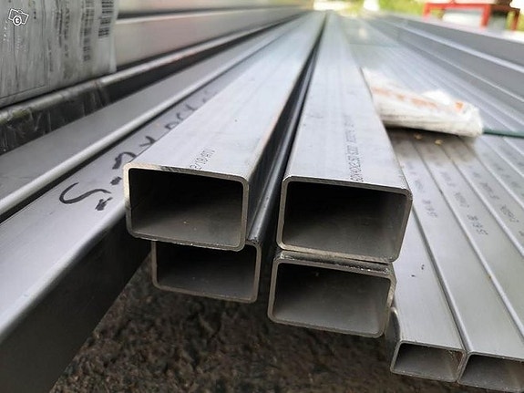 Ruostumaton Duplex Putki 60 x 40 x 2,5 mm