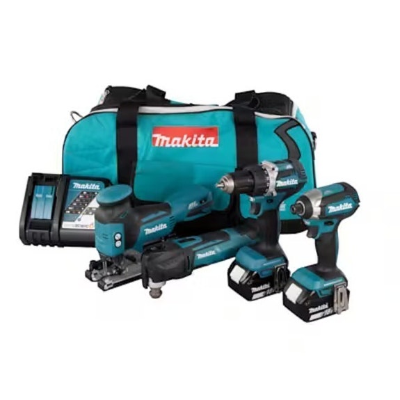 Akkukonesarja Makita DLX4142TX1