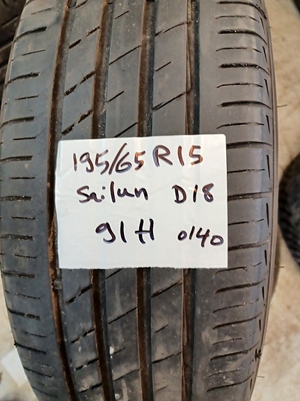 Kesärenkaat 195/65R15 sailun 2kpl