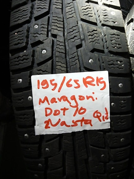 195/65R15 nastarenkaat 1 kpl