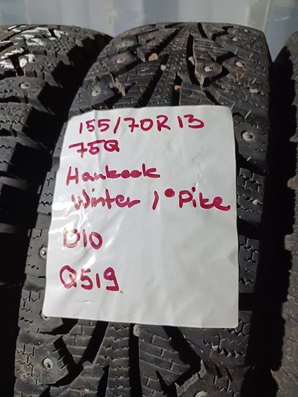 Nastanrenkaat 155/70R13 75Q Hankook Winter I*Pike Q519