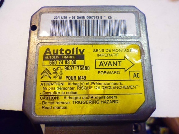 Citroen berlingo Airbag keskusyksikkö 1999