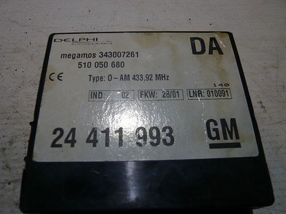 Opel vectra b ohjausboxi muut 2000