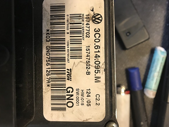 Vw passat b6 ABS hydraulipumppu 2006