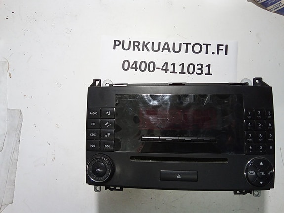Mb a-sarja w169 radio/cd soitin 2004