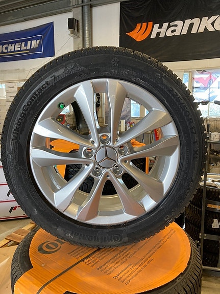 4kpl UUDET alkuperäiset MB 17 5x112