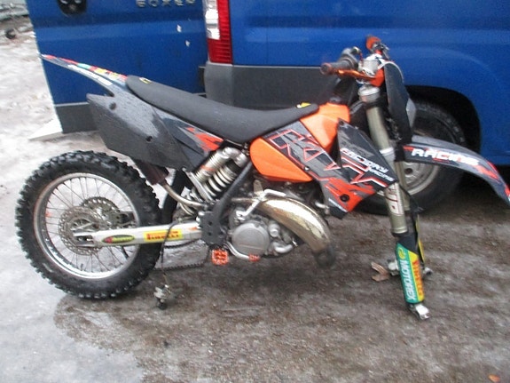 KTM EXC 125 2005 osia