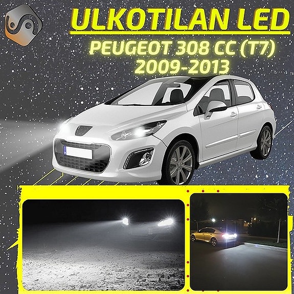 PEUGEOT 308 CC (T7) Ulkovalojen LED -päivityssarja