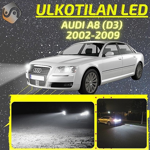 AUDI A8 / S8 (D3) Ulkovalojen LED -päivityssarja