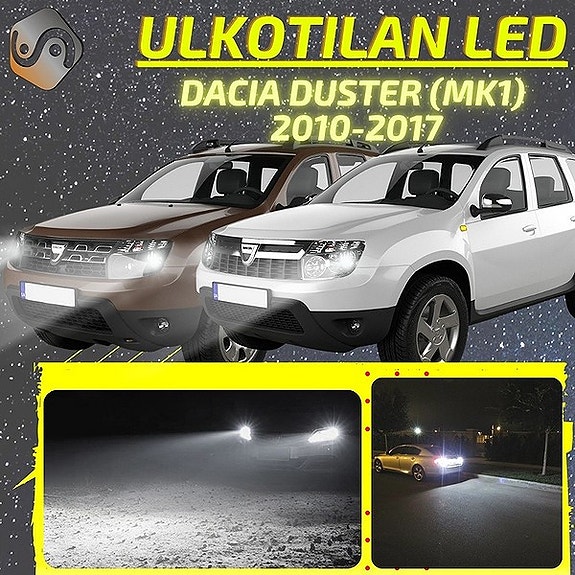DACIA DUSTER (MK1) Ulkovalojen LED -päivityssarja