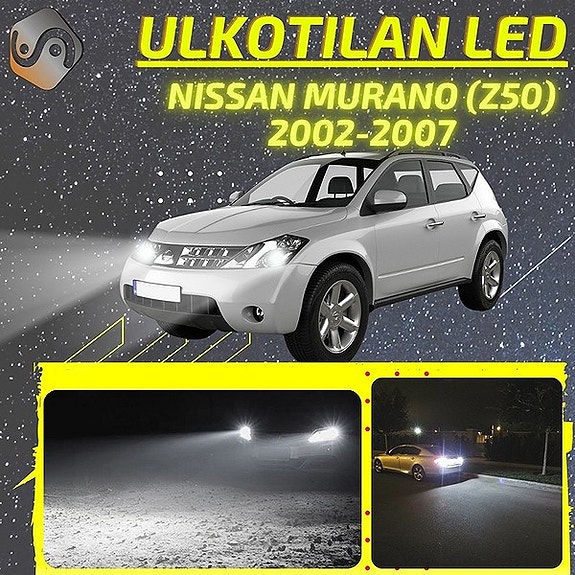 NISSAN MURANO (Z50) Ulkovalojen LED -päivityssarja