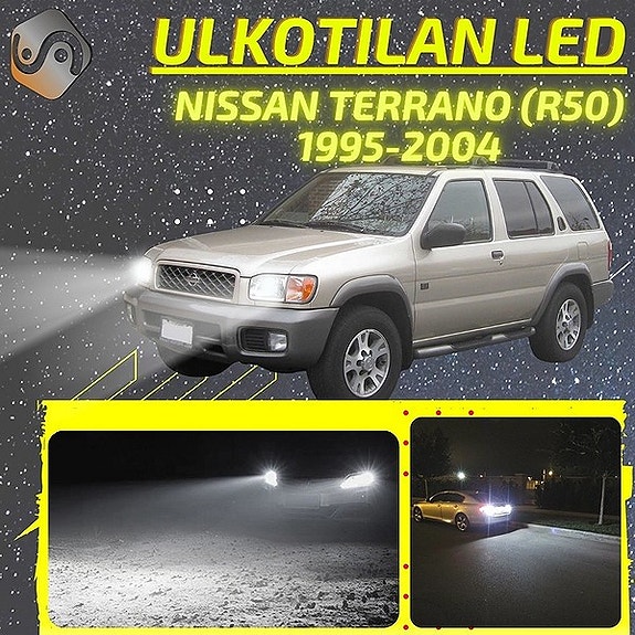 NISSAN TERRANO (R50) Ulkovalojen LED -päivityssarja