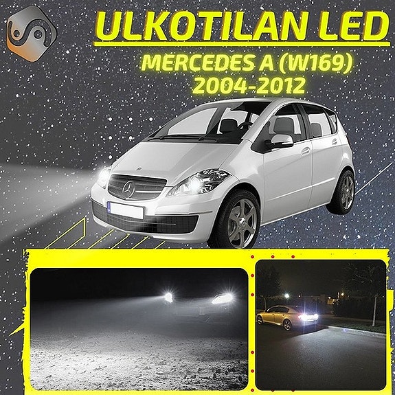 MERCEDES-BENZ A (W169) Ulkovalojen LED -päivityssarja