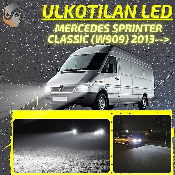 MERCEDES-BENZ SPRINTER CLASSIC (W909) Ulkovalojen LED -päivityssarja
