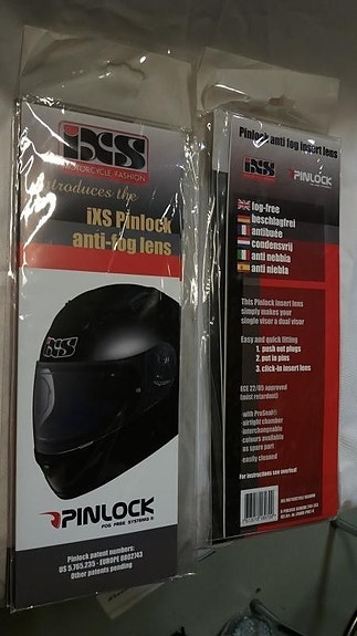 IXS X-Pinlock kalvoja kypäriin. Erilaisia