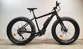 Helkama FE10 -sähköfatbike, musta, 16",18"ja 20"