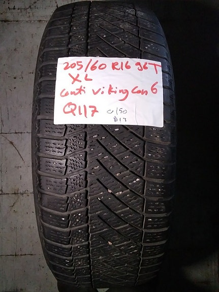 Kitkarenkaat 205/60R16 Continental ContiVikin 1kpl