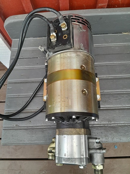 Hydraulimoottori 24V