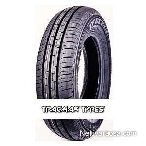 Uudet Tracmax 195/75R16C kesärenkaat rahteineen