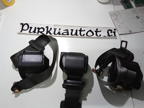 Fiat punto turvavyö taka/vasen 2004