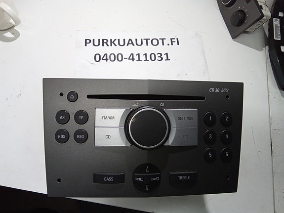 Opel zafira radio/cd soitin 2006