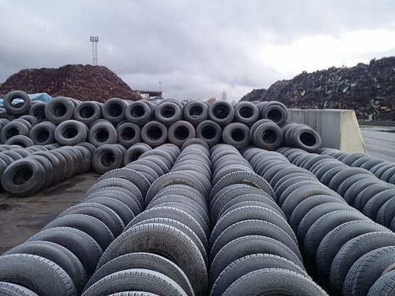 Global export of used tires / käytettyjä renkaita
