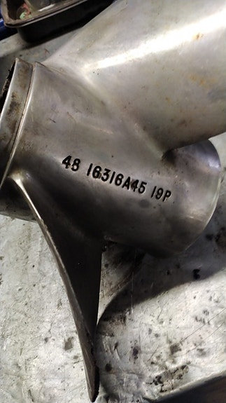 48 16316A45 19P Mercury Marine