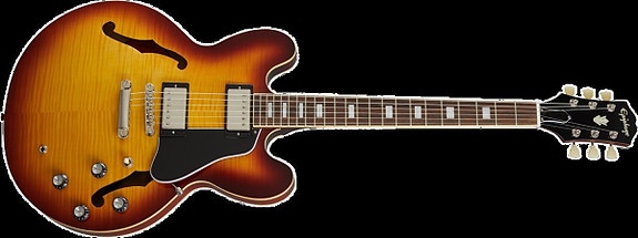 UUSI Epiphone ES-335 Figured RTB puoliakustinen kitara