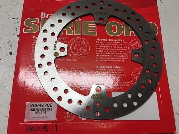 Brembo oro takajarrulevy RMZ 250 07-20 450 05-20