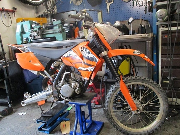 KTM SX 85 2007 osia