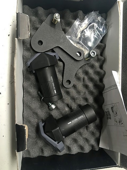 PUIG 4948N Sliders R12 Black Yamaha 600 XJ 6 N
