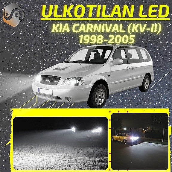 KIA CARNIVAL (KV-II) Ulkovalojen LED -päivityssarja