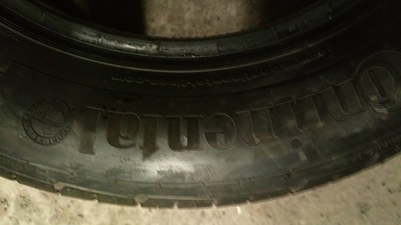 1x 215/60R16 Continental Conti 5