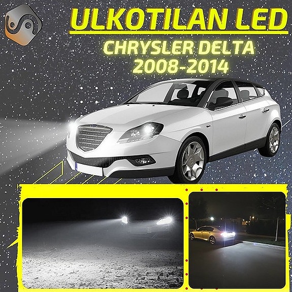 CHRYSLER DELTA Ulkovalojen LED -päivityssarja